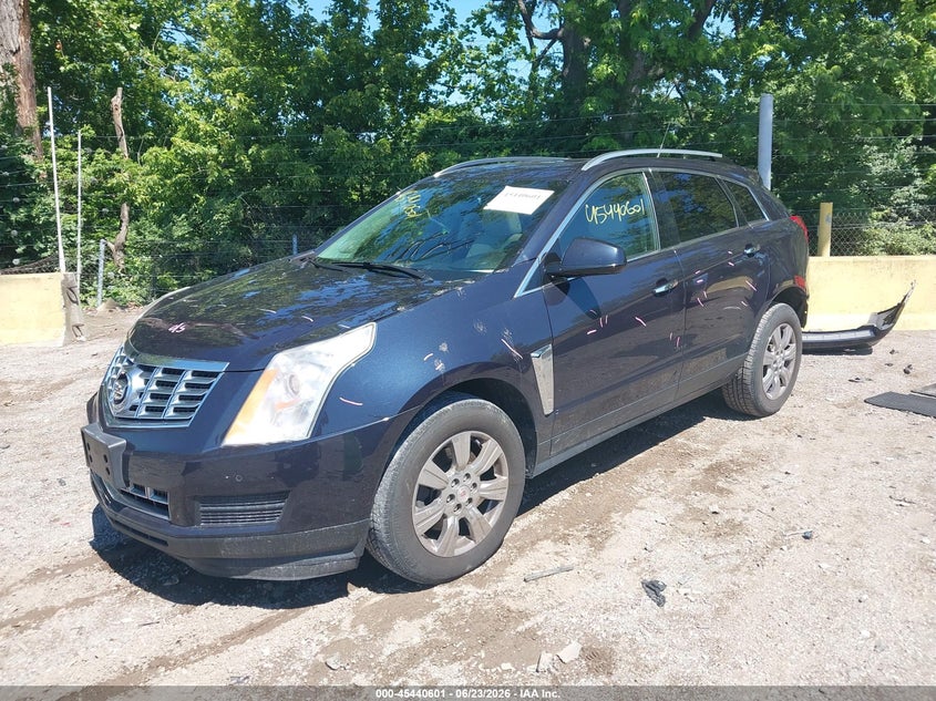 2014 Cadillac Srx VIN 3GYFNBE31ES674663 IAAI salvage auction — REAR END, Salvage Title, sold $2,650 on 2026-08-21 (photo 2)