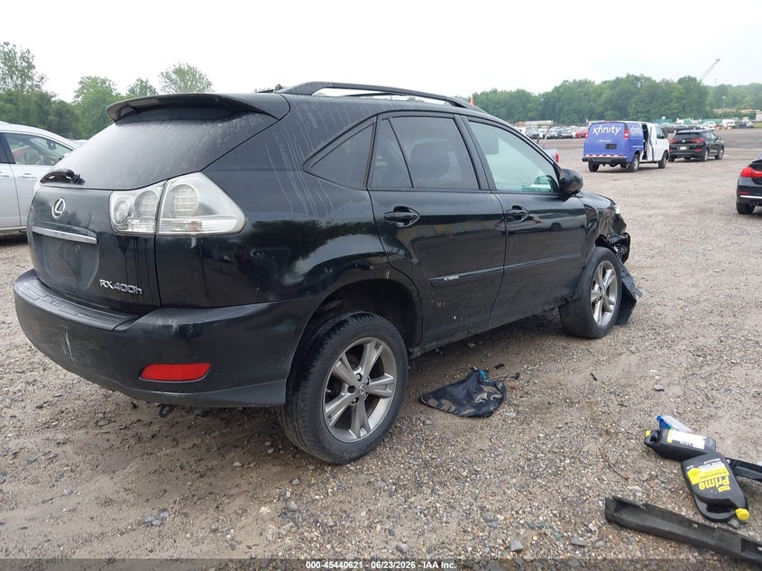 2007 Lexus Rx VIN JTJHW31U072033483 IAAI salvage auction — LEFT & RIGHT, Clear (Virginia), sold $550 on 2026-07-14 (photo 4)
