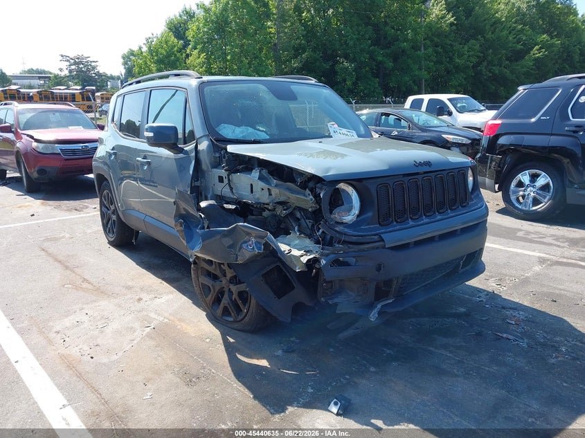 2018 Jeep Renegade VIN ZACCJBBB3JPH37466 IAAI salvage auction — RIGHT FRONT, Salvage (North Carolina), sold $775 on 2026-07-30 (photo 1)