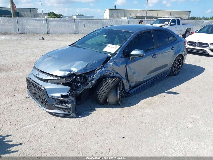 2020 Toyota Corolla VIN 5YFS4RCE8LP046517 IAAI salvage auction — BIOHAZARD/CHEMICAL, Rebuildable (Florida), sold $1,650 on 2026-07-10 (photo 2)