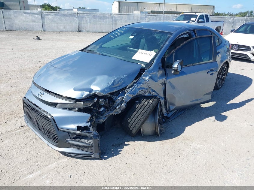 2020 Toyota Corolla VIN 5YFS4RCE8LP046517 IAAI salvage auction — BIOHAZARD/CHEMICAL, Rebuildable (Florida), sold $1,650 on 2026-07-10 (photo 6)