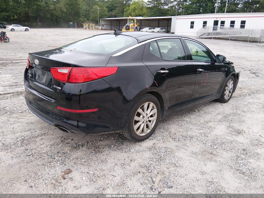 2014 Kia Optima VIN 5XXGN4A71EG307492 IAAI salvage auction — FRONT END, Salvage (Georgia), sold $700 on 2026-07-17 (photo 4)