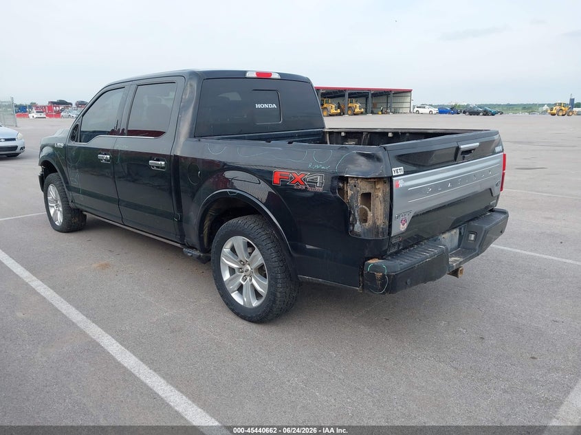 2018 Ford F-150 VIN 1FTEW1EG7JFD28353 IAAI salvage auction — FRONT END, Salvage Title, sold $8,000 on 2026-08-01 (photo 3)
