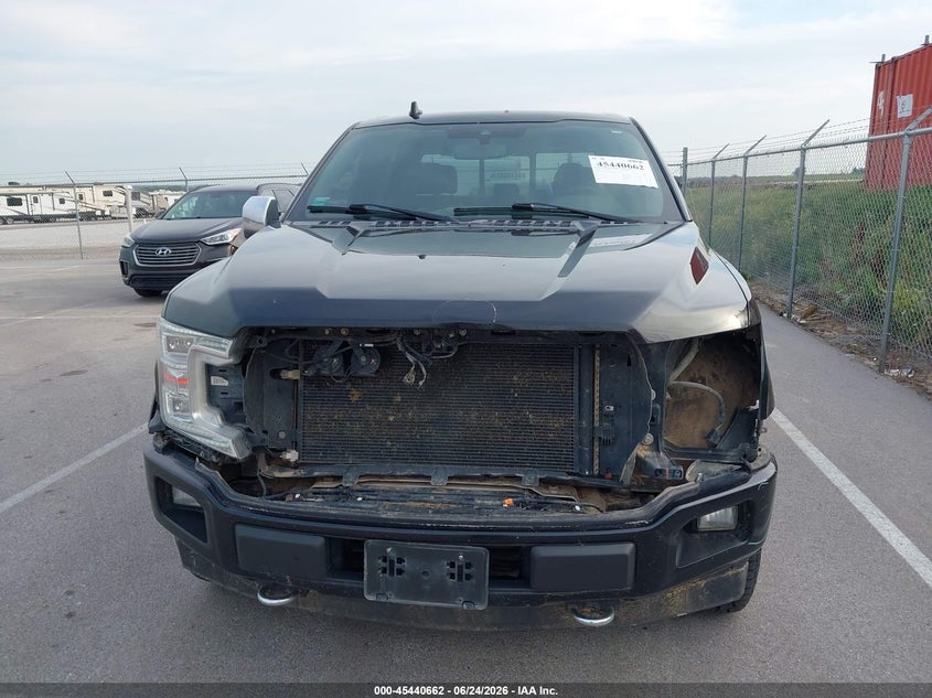 2018 Ford F-150 VIN 1FTEW1EG7JFD28353 IAAI salvage auction — FRONT END, Salvage Title, sold $8,000 on 2026-08-01 (photo 6)