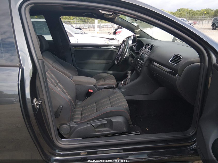 2012 Volkswagen Gti VIN WVWED7AJ5CW311371 IAAI salvage auction — FRONT END, Clear (Tennessee), sold $1,300 on 2026-07-22 (photo 5)