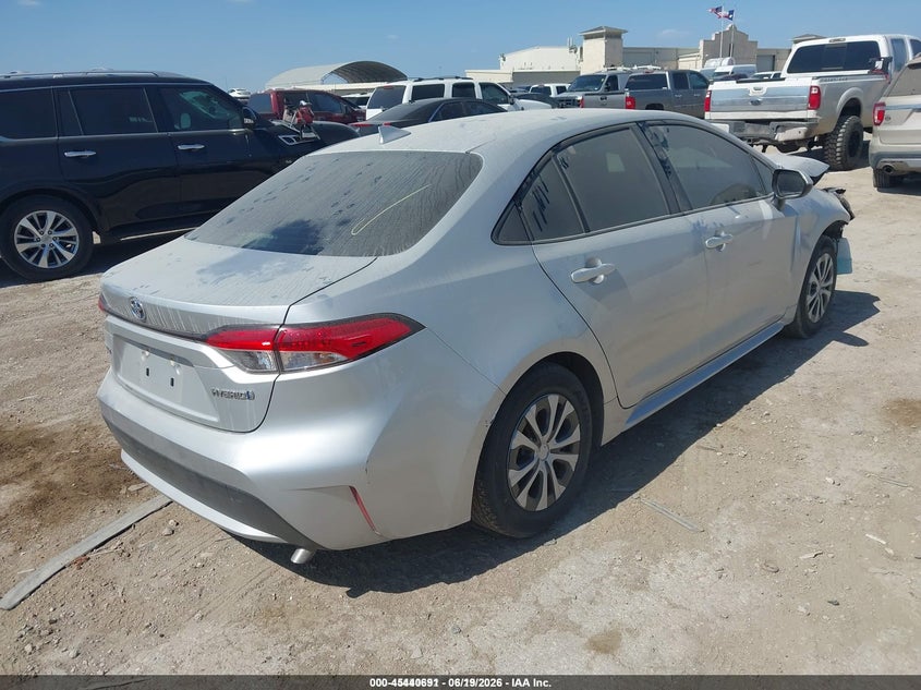 2022 Toyota Corolla VIN JTDEAMDE0NJ038846 IAAI salvage auction — FRONT END, Original (Texas), sold $3,100 on 2026-07-29 (photo 4)