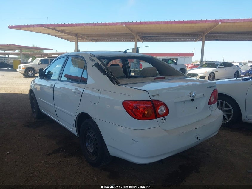 2003 Toyota Corolla VIN JTDBR32E830051243 IAAI salvage auction — NORMAL WEAR, Clear (Arizona), sold $125 on 2026-07-21 (photo 3)