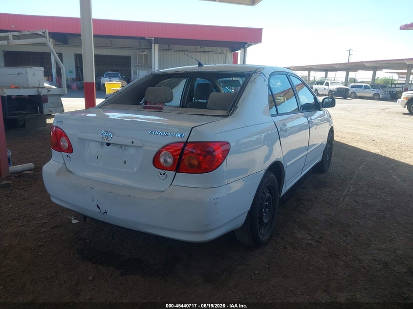 2003 Toyota Corolla VIN JTDBR32E830051243 IAAI salvage auction — NORMAL WEAR, Clear (Arizona), sold $125 on 2026-07-21 (photo 4)