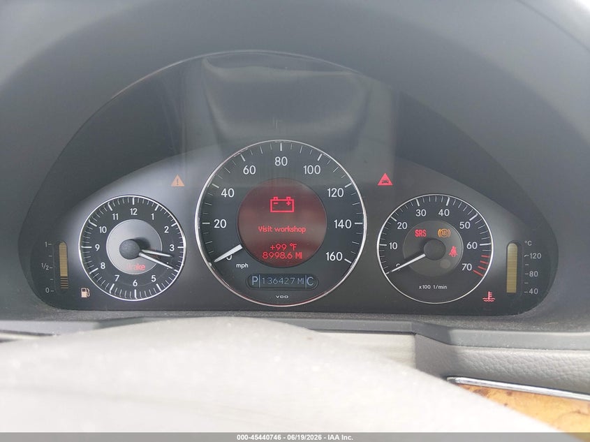 2006 Mercedes-benz E-class VIN WDBUF56JX6A801596 IAAI salvage auction — NORMAL WEAR, Clear (South Carolina), sold $525 on 2026-08-19 (photo 7)