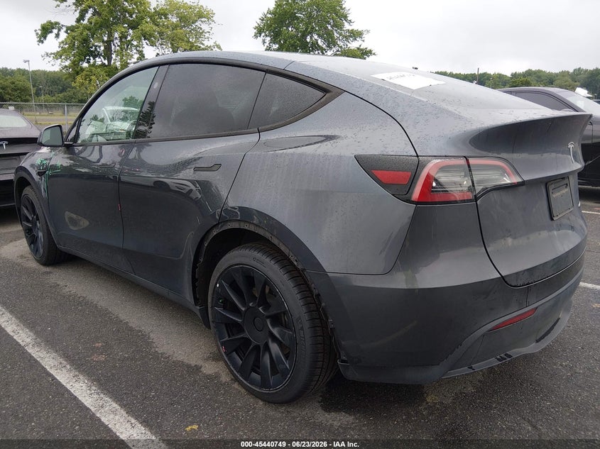 2023 Tesla Model y VIN 7SAYGDEE2PA205387 IAAI salvage auction — FRONT END, Salvage (New Jersey), sold $14,300 on 2026-08-02 (photo 3)