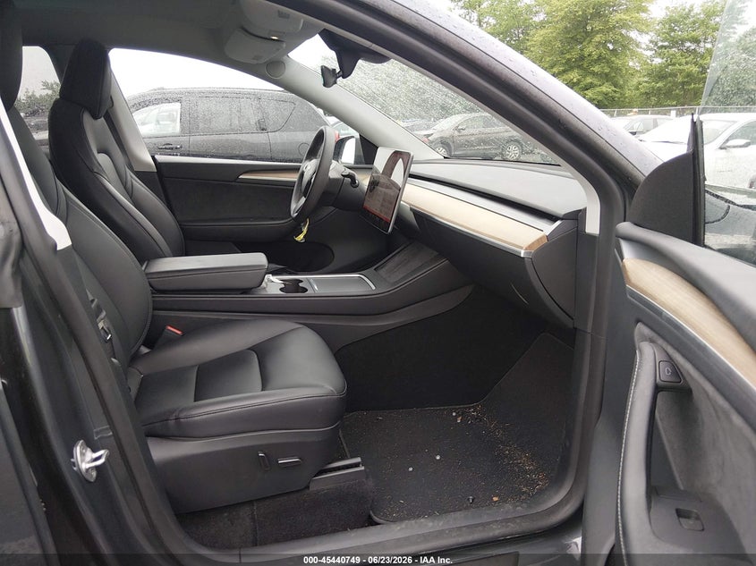 2023 Tesla Model y VIN 7SAYGDEE2PA205387 IAAI salvage auction — FRONT END, Salvage (New Jersey), sold $14,300 on 2026-08-02 (photo 5)