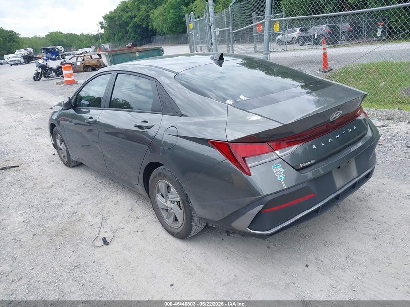 2024 Hyundai Elantra VIN KMHLL4DG5RU659440 IAAI salvage auction — FRONT END, Salvage (Tennessee), sold $5,000 on 2026-07-28 (photo 3)