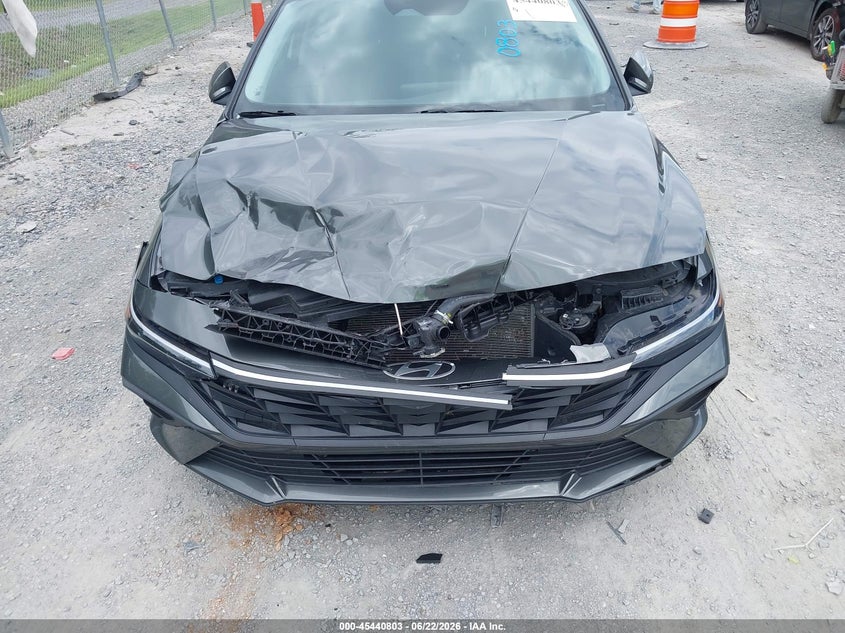 2024 Hyundai Elantra VIN KMHLL4DG5RU659440 IAAI salvage auction — FRONT END, Salvage (Tennessee), sold $5,000 on 2026-07-28 (photo 6)