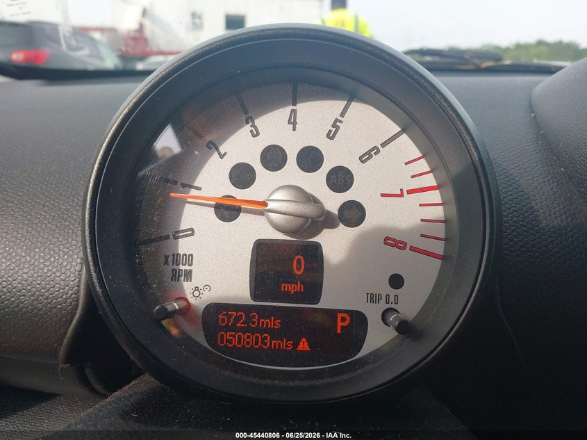 2013 Mini Countryman VIN WMWZC3C50DWP23631 IAAI salvage auction — WATER/FLOOD, Salvage (Maryland), sold $1,600 on 2026-08-07 (photo 7)