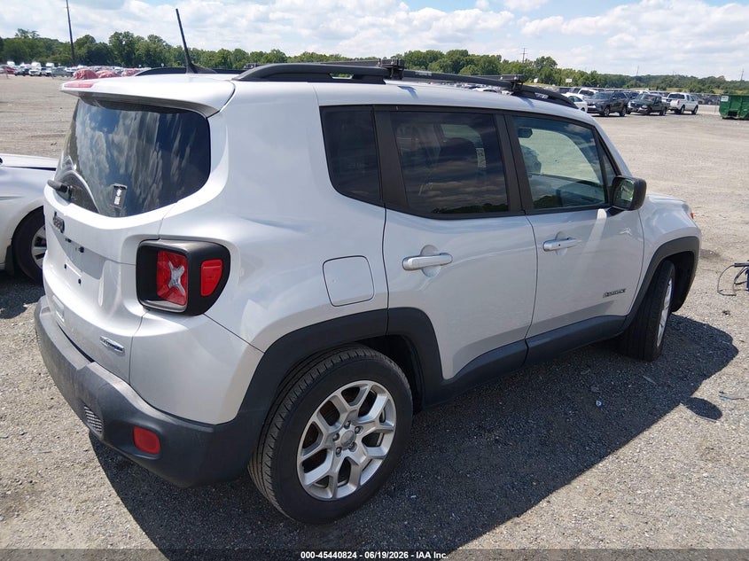 2018 Jeep Renegade VIN ZACCJABB7JPH23872 IAAI salvage auction — NORMAL WEAR, Clear (Maryland), sold $2,150 on 2026-07-30 (photo 4)