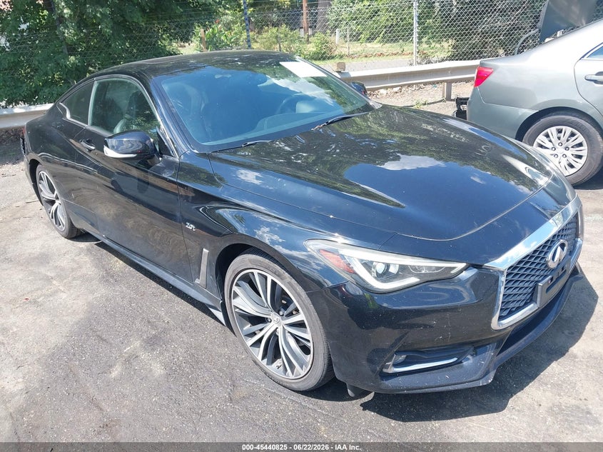 2017 Infiniti Q60 VIN JN1CV7EL5HM321064 IAAI salvage auction — REAR END, Salvage (North Carolina), sold $3,350 on 2026-07-25 (photo 1)