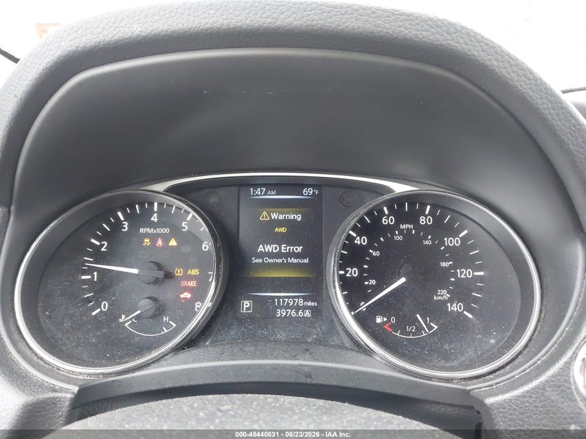 2015 Nissan Rogue VIN KNMAT2MV9FP581673 IAAI salvage auction — REAR END, Salvage (Idaho), sold $1,750 on 2026-07-09 (photo 7)