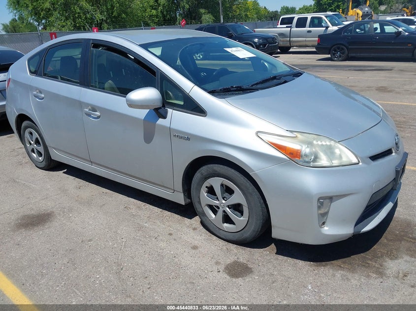 2012 Toyota Prius VIN JTDKN3DUXC5537863 IAAI salvage auction — NORMAL WEAR, Clear (Idaho), sold $1,100 on 2026-07-24 (photo 1)