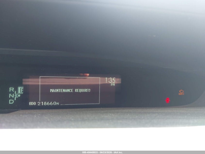 2012 Toyota Prius VIN JTDKN3DUXC5537863 IAAI salvage auction — NORMAL WEAR, Clear (Idaho), sold $1,100 on 2026-07-24 (photo 7)