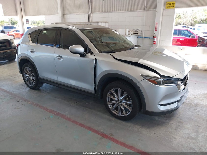 2019 Mazda Cx-5 VIN JM3KFADMXK0543876 IAAI salvage auction — REAR END, Rebuildable (Florida), sold $4,400 on 2026-07-08 (photo 1)