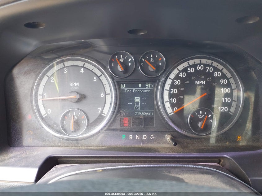 2011 Ram Ram 1500 VIN 1D7RV1CT0BS557167 IAAI salvage auction — RIGHT REAR, Original (Texas), sold $2,025 on 2026-07-08 (photo 7)