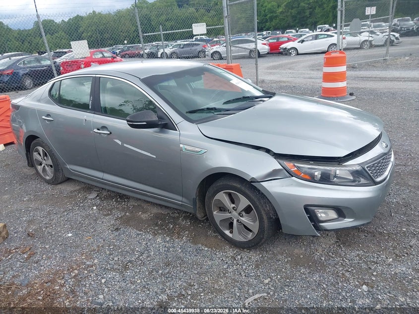 2016 Kia Optima VIN KNAGM4AD8G5092996 IAAI salvage auction — FRONT END, Clear (Virginia), sold $500 on 2026-07-28 (photo 1)