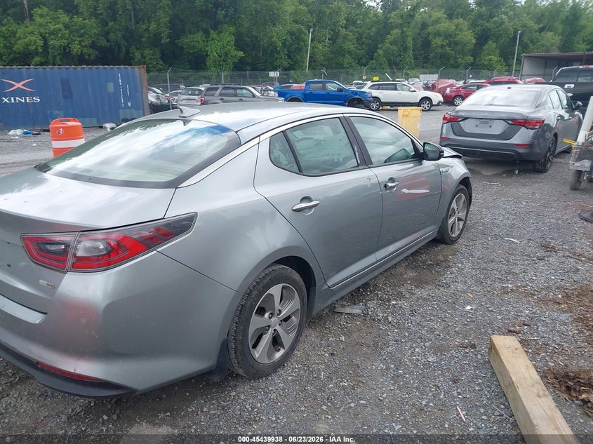 2016 Kia Optima VIN KNAGM4AD8G5092996 IAAI salvage auction — FRONT END, Clear (Virginia), sold $500 on 2026-07-28 (photo 4)