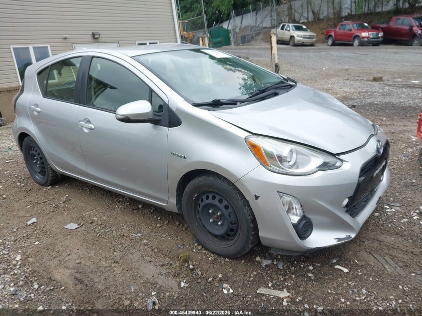 2015 Toyota Prius c VIN JTDKDTB36F1092935 IAAI salvage auction — FRONT END, Salvage (Pennsylvania), sold $1,100 on 2026-07-28 (photo 1)