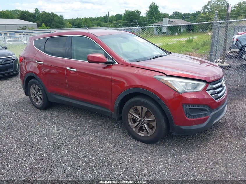 2016 Hyundai Santa fe VIN 5XYZT3LB9GG330043 IAAI salvage auction — NORMAL WEAR, Clear (South Carolina), sold $2,000 on 2026-07-07 (photo 1)