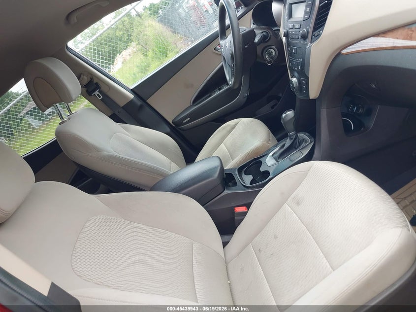 2016 Hyundai Santa fe VIN 5XYZT3LB9GG330043 IAAI salvage auction — NORMAL WEAR, Clear (South Carolina), sold $2,000 on 2026-07-07 (photo 5)
