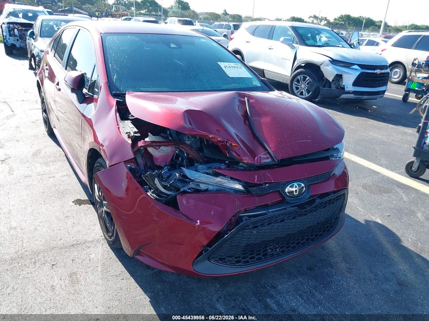 2022 Toyota Corolla VIN 5YFEPMAE7NP327463 IAAI salvage auction — RIGHT FRONT, Rebuildable (Florida), sold $2,650 on 2026-07-30 (photo 6)