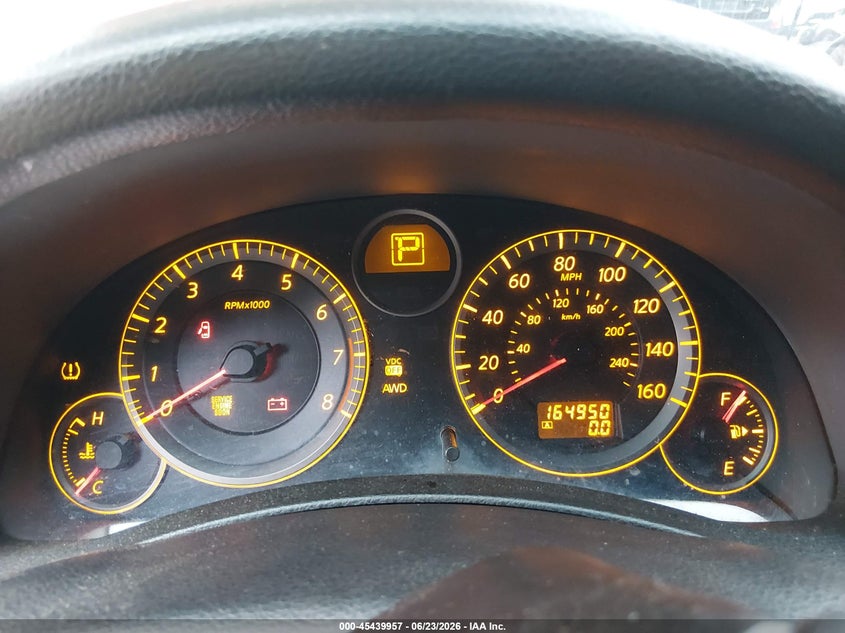 2005 Infiniti G VIN JNKCV51F15M300577 IAAI salvage auction — NORMAL WEAR, Clear (Virginia), sold $275 on 2026-07-08 (photo 7)
