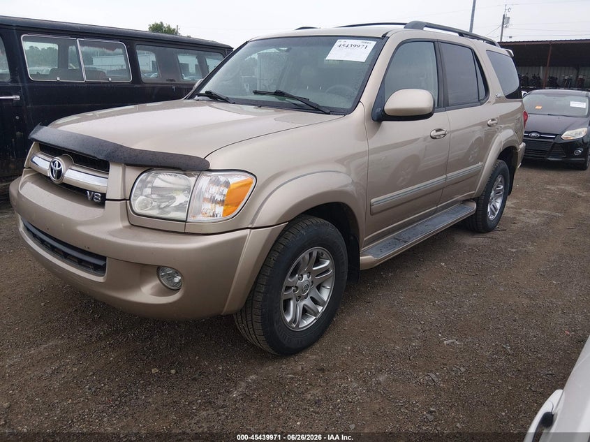 2005 Toyota Sequoia VIN 5TDBT44A15S240611 IAAI salvage auction — NORMAL WEAR, Original (Ohio), sold $1,000 on 2026-07-29 (photo 2)