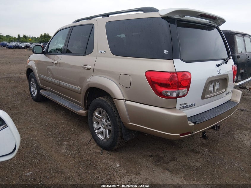 2005 Toyota Sequoia VIN 5TDBT44A15S240611 IAAI salvage auction — NORMAL WEAR, Original (Ohio), sold $1,000 on 2026-07-29 (photo 3)