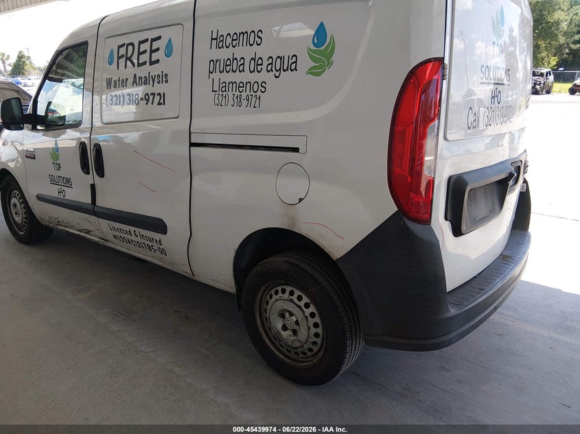 2019 Ram Promaster city VIN ZFBHRFAB7K6M67558 IAAI salvage auction — FRONT END, Rebuildable (Florida), sold $800 on 2026-07-10 (photo 3)