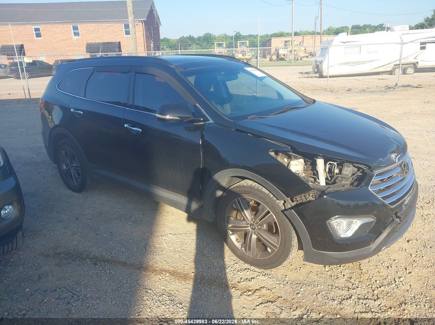 2013 Hyundai Santa fe VIN KM8SR4HF7DU011294 IAAI salvage auction — FRONT END, Salvage (North Carolina), sold $2,250 on 2026-07-13 (photo 1)