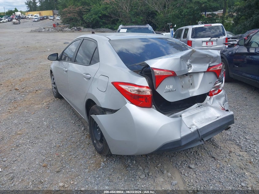 2018 Toyota Corolla VIN 5YFBURHE5JP791053 IAAI salvage auction — REAR END, Salvage (Georgia), sold $275 on 2026-07-28 (photo 3)