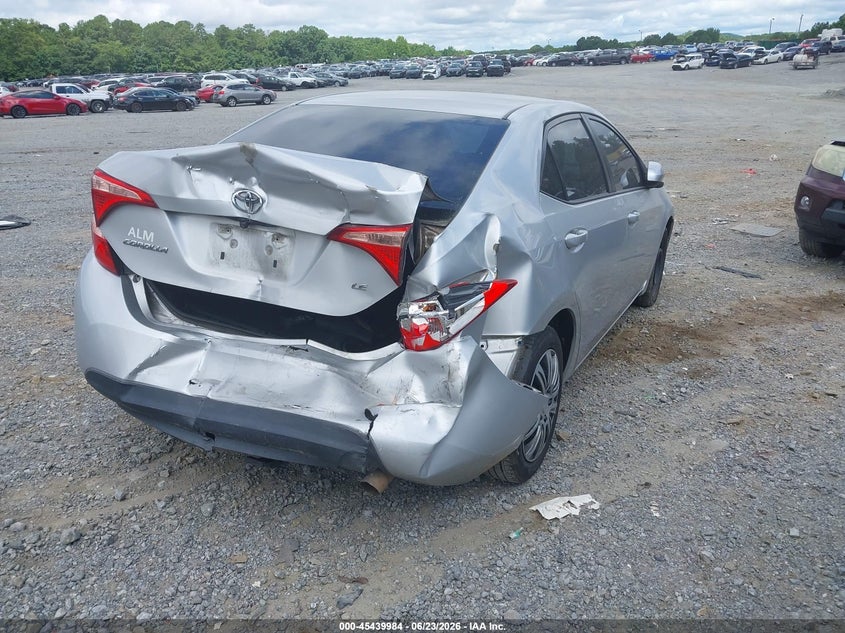 2018 Toyota Corolla VIN 5YFBURHE5JP791053 IAAI salvage auction — REAR END, Salvage (Georgia), sold $275 on 2026-07-28 (photo 4)