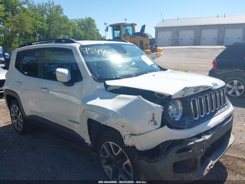 2018 Jeep Renegade VIN ZACCJBBB2JPG94335 IAAI salvage auction — FRONT END, Salvage Title, sold $2,550 on 2026-08-19 (photo 6)