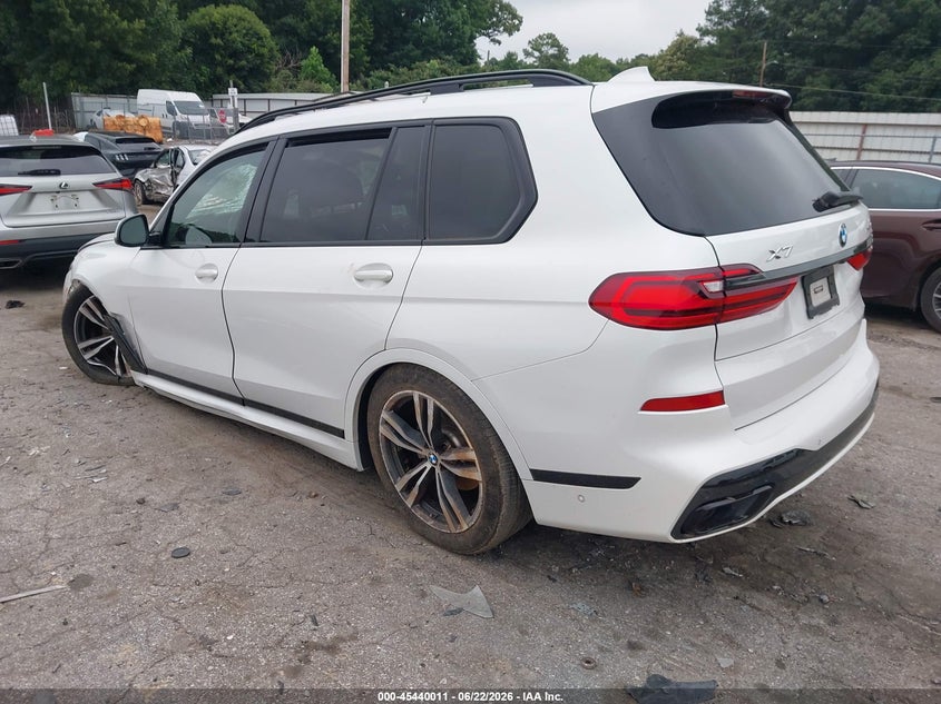 2022 BMW X7 VIN 5UXCW2C05N9K22960 IAAI salvage auction — FRONT END, Salvage (Georgia), sold $13,600 on 2026-07-29 (photo 3)