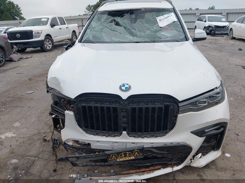 2022 BMW X7 VIN 5UXCW2C05N9K22960 IAAI salvage auction — FRONT END, Salvage (Georgia), sold $13,600 on 2026-07-29 (photo 6)