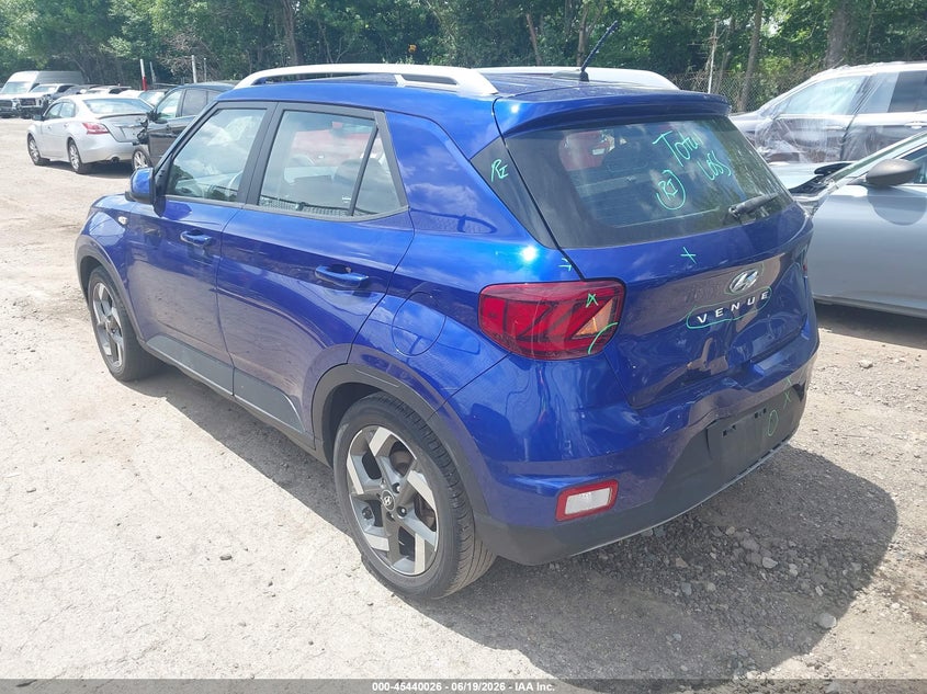 2023 Hyundai Venue VIN KMHRC8A35PU221131 IAAI salvage auction — REAR END, Salvage (Massachusetts), sold $4,800 on 2026-07-28 (photo 3)