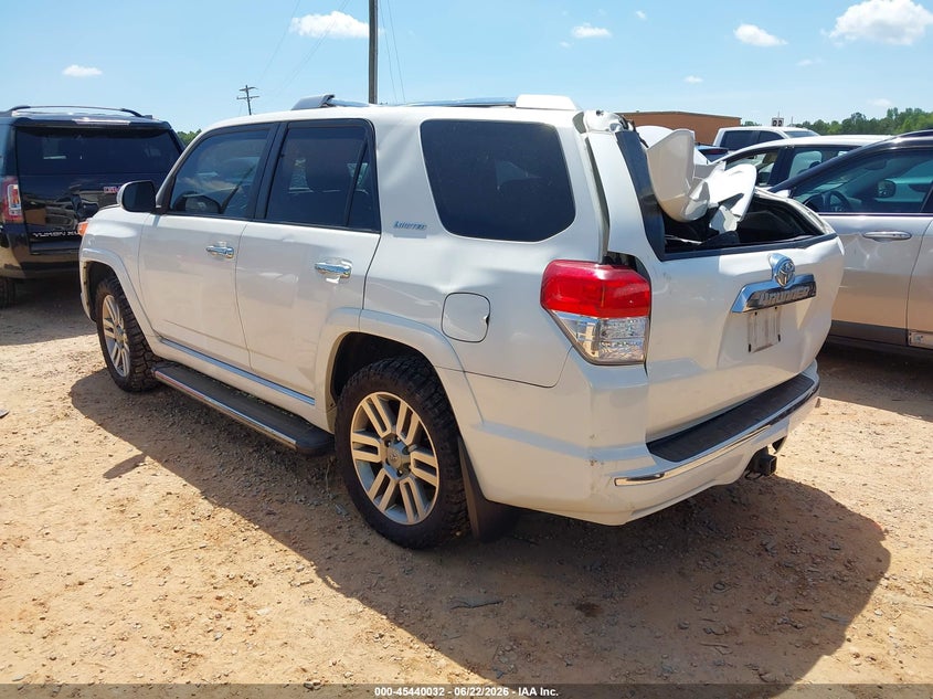2011 Toyota 4runner VIN JTEBU5JR3B5038587 IAAI salvage auction — ROOF, Salvage (North Carolina), sold $4,650 on 2026-07-30 (photo 3)