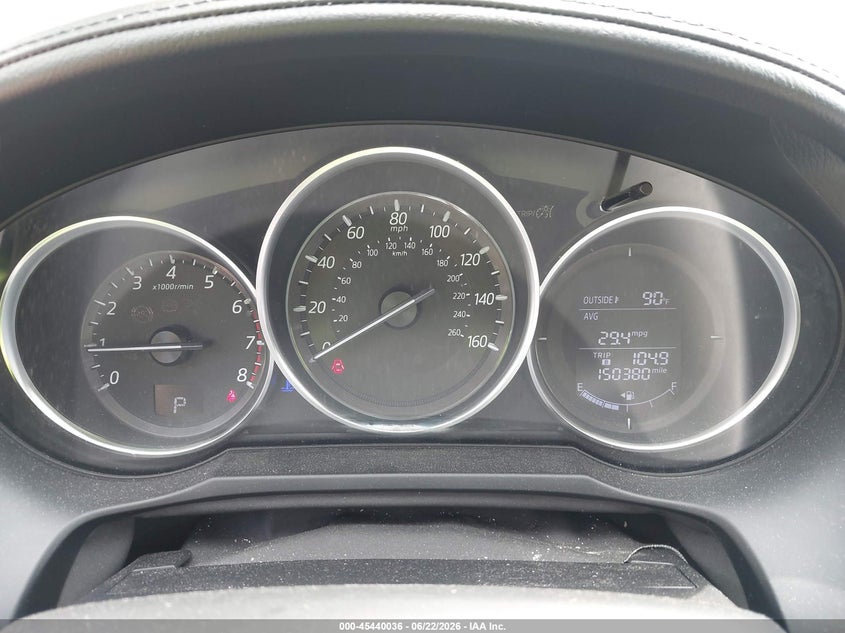 2016 Mazda 6 VIN JM1GJ1V54G1452978 IAAI salvage auction — LEFT REAR, Salvage Title, sold $2,250 on 2026-07-24 (photo 7)