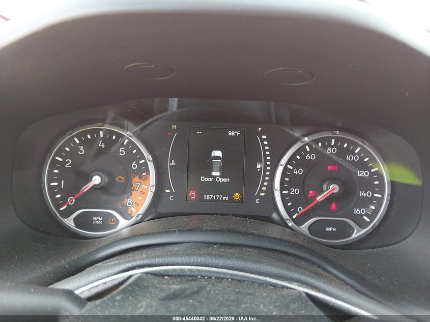 2015 Jeep Renegade VIN ZACCJBAH2FPC33150 IAAI salvage auction — RIGHT FRONT, Clear (Tennessee), sold $400 on 2026-07-22 (photo 7)