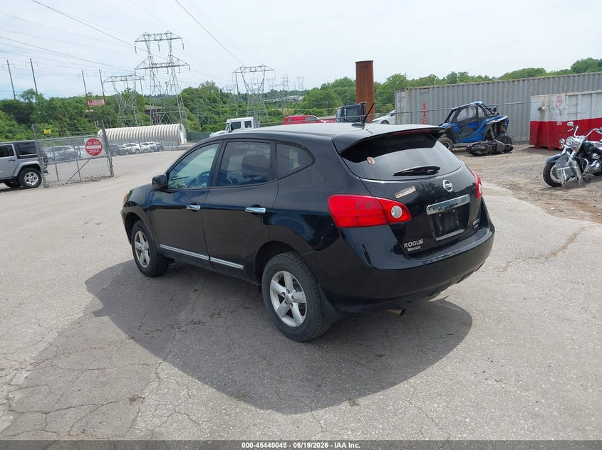 2013 Nissan Rogue VIN JN8AS5MV1DW654174 IAAI salvage auction — NORMAL WEAR, Clear (Pennsylvania), sold $500 on 2026-07-17 (photo 3)