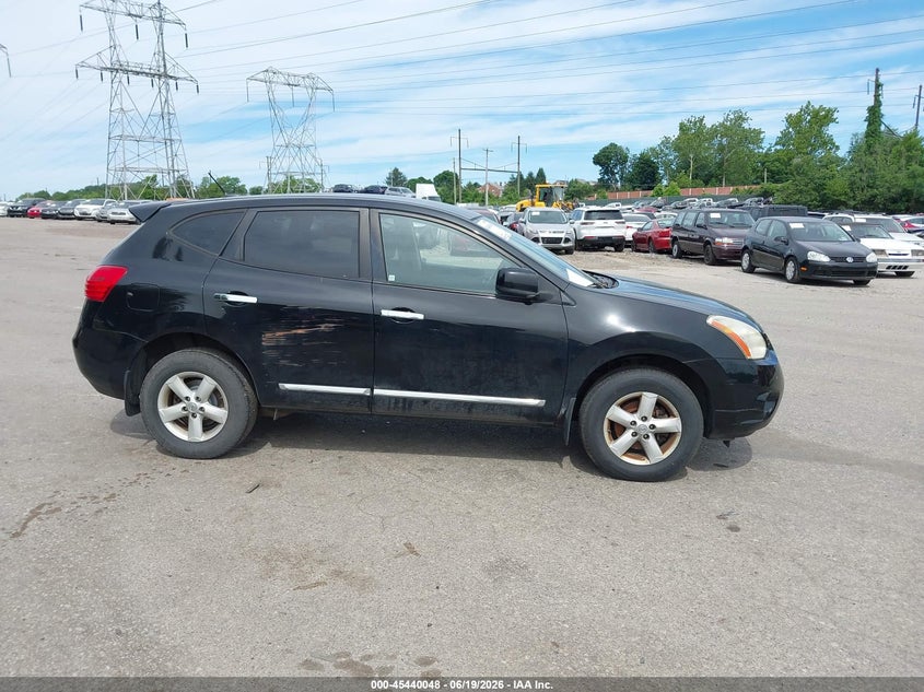 2013 Nissan Rogue VIN JN8AS5MV1DW654174 IAAI salvage auction — NORMAL WEAR, Clear (Pennsylvania), sold $500 on 2026-07-17 (photo 6)