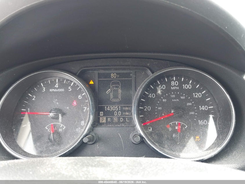 2013 Nissan Rogue VIN JN8AS5MV1DW654174 IAAI salvage auction — NORMAL WEAR, Clear (Pennsylvania), sold $500 on 2026-07-17 (photo 7)