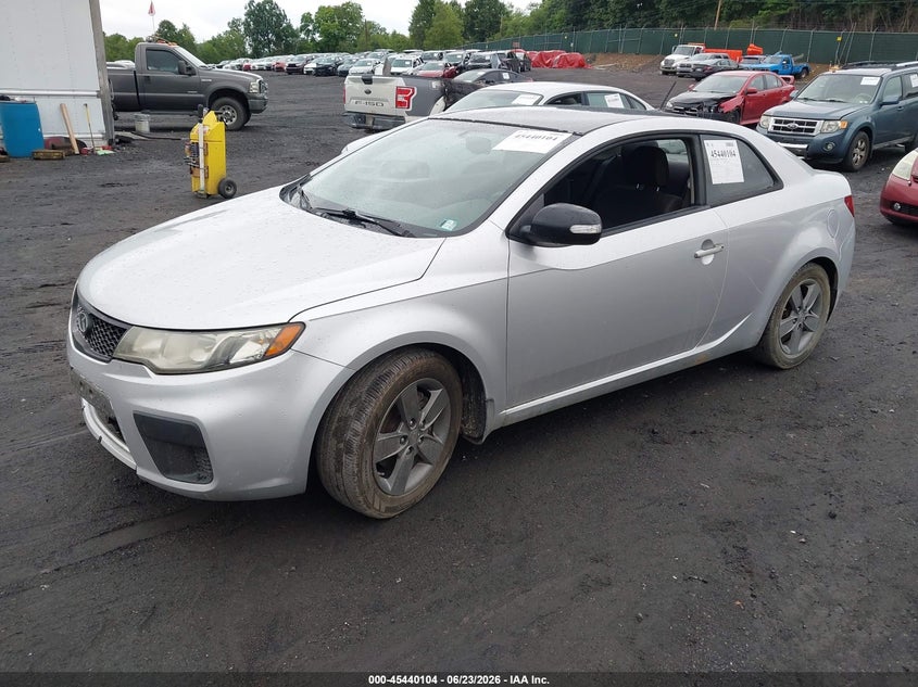 2010 Kia Forte VIN KNAFU6A24A5183521 IAAI salvage auction — FRONT & REAR, Salvage (Pennsylvania), sold $150 on 2026-07-09 (photo 2)