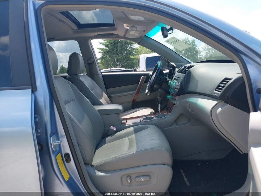 2008 Toyota Highlander VIN JTEDS42A282008265 IAAI salvage auction — LEFT SIDE, Salvage (Alabama), sold $1,450 on 2026-07-20 (photo 5)